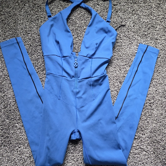 Savage X Fenty Vibrant Blue Jumpsuit - Picture 5 of 10